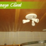 plafond salle de bain en bois